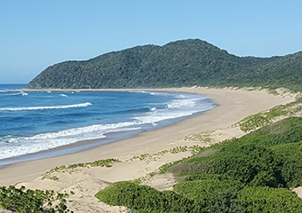 South Africa’s concept of an ecologically determined coast ensures that the connections between marine, terrestrial and estuarine elements are fully considered in mapping, assessing and managing the coastal zone © Linda Harris